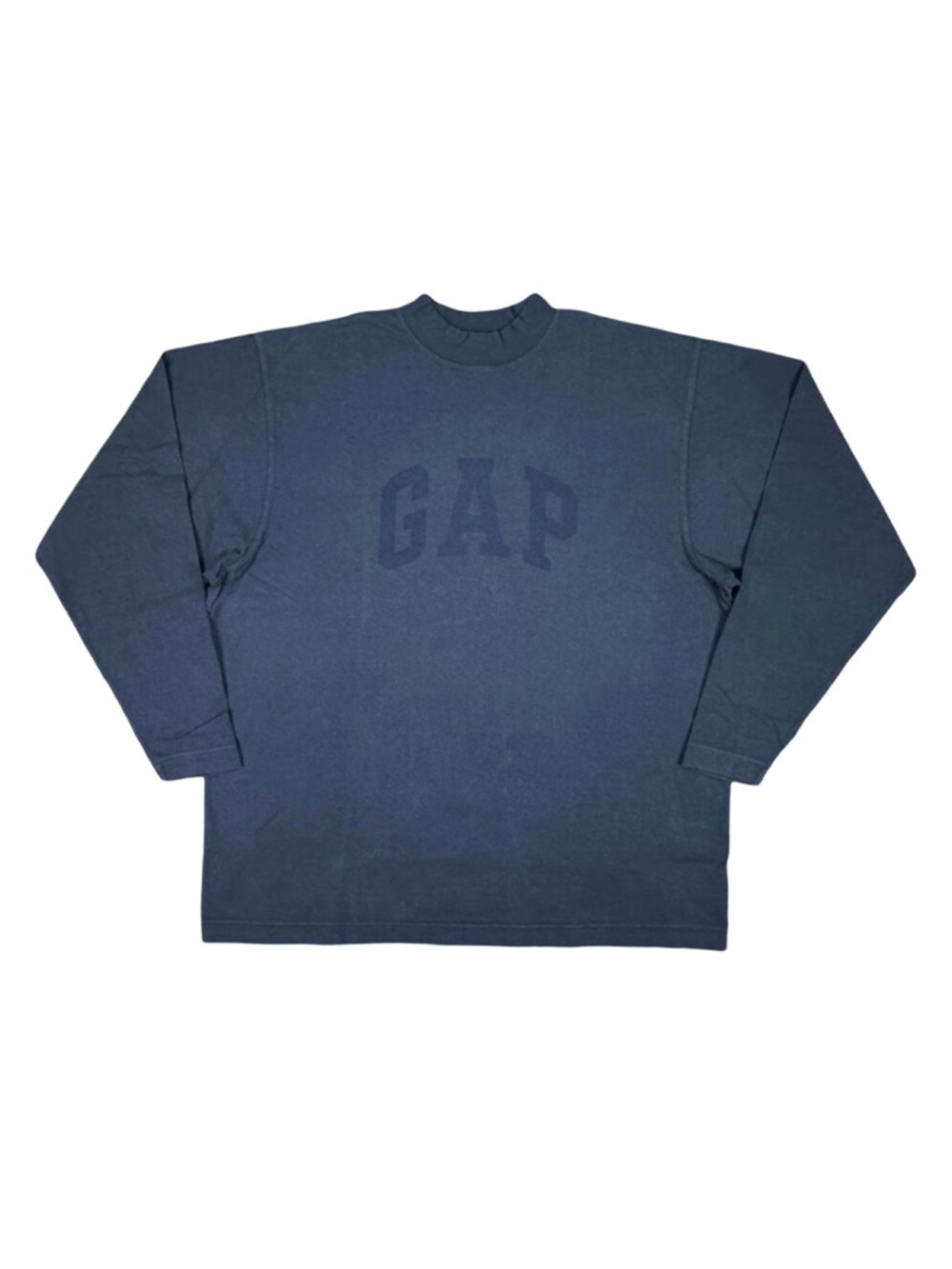 Yeezy GAP Engineered by Balenciaga Dove Long Sleeve Tee - Size Medium - Black